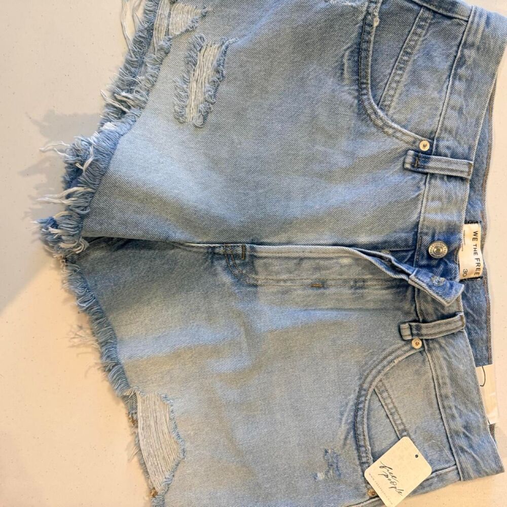 Free-people Women's Blue Shorts